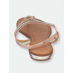 GC SHOES Selena Rose Gold Flat Sandals 9 GC SHOES Selena Rose Gold Flat Sandals -GC SHOES Shop unnamed file 926