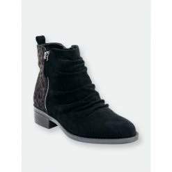 GC SHOES Nori Black Ankle Bootie Booties