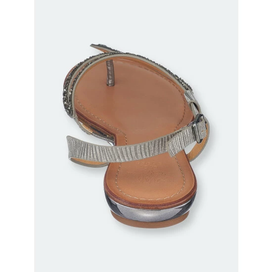 GC SHOES Sky Black Flat Sandals 5 GC SHOES Sky Black Flat Sandals - Image 3