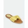 GC SHOES Dani Yellow Flat Sandals -GC SHOES Shop unnamed file 977