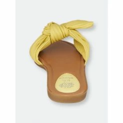 GC SHOES Dani Yellow Flat Sandals -GC SHOES Shop unnamed file 979