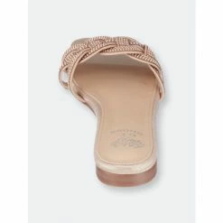 GC SHOES Dana Rose Gold Flat Sandals Rosegold 9 GC SHOES Dana Rose Gold Flat Sandals Rosegold -GC SHOES Shop unnamed file 984