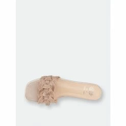 GC SHOES Dana Rose Gold Flat Sandals Rosegold 10 GC SHOES Dana Rose Gold Flat Sandals Rosegold -GC SHOES Shop unnamed file 985