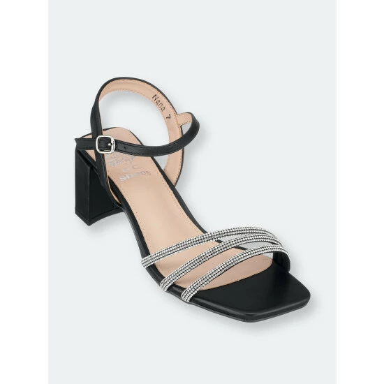 GC SHOES Nana Black Heeled Sandals 3 GC SHOES Nana Black Heeled Sandals