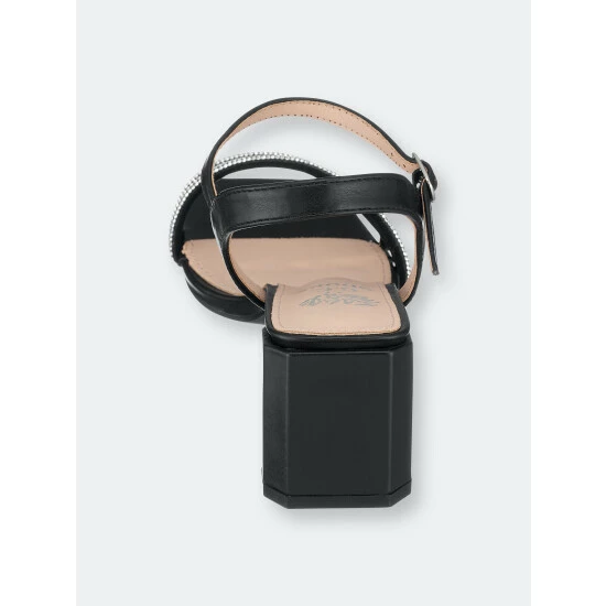 GC SHOES Nana Black Heeled Sandals 5 GC SHOES Nana Black Heeled Sandals - Image 3